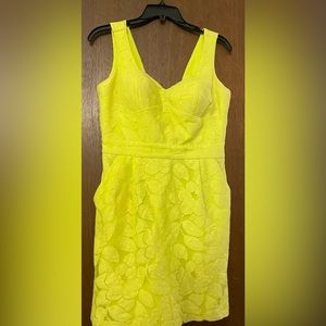 BCBGeneration Sz-8 Bright Green Sleeveless Dress